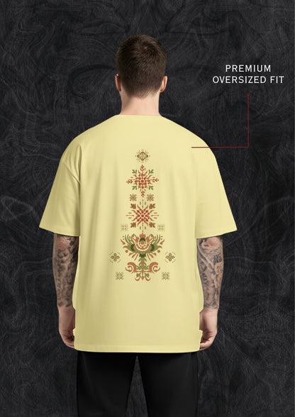 Zen Floral Unisex Oversized Standard T-Shirt