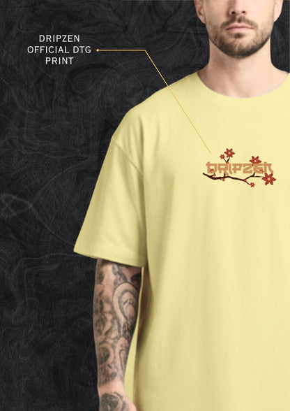 Zen Floral Unisex Oversized Standard T-Shirt