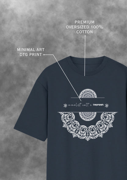 Dripzen Minimal Cult Unisex Oversized Standard T-Shirt