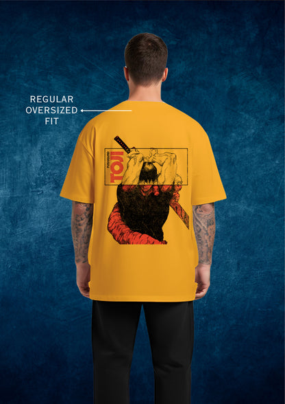 Toji Gold Unisex Oversized Classic T-Shirt