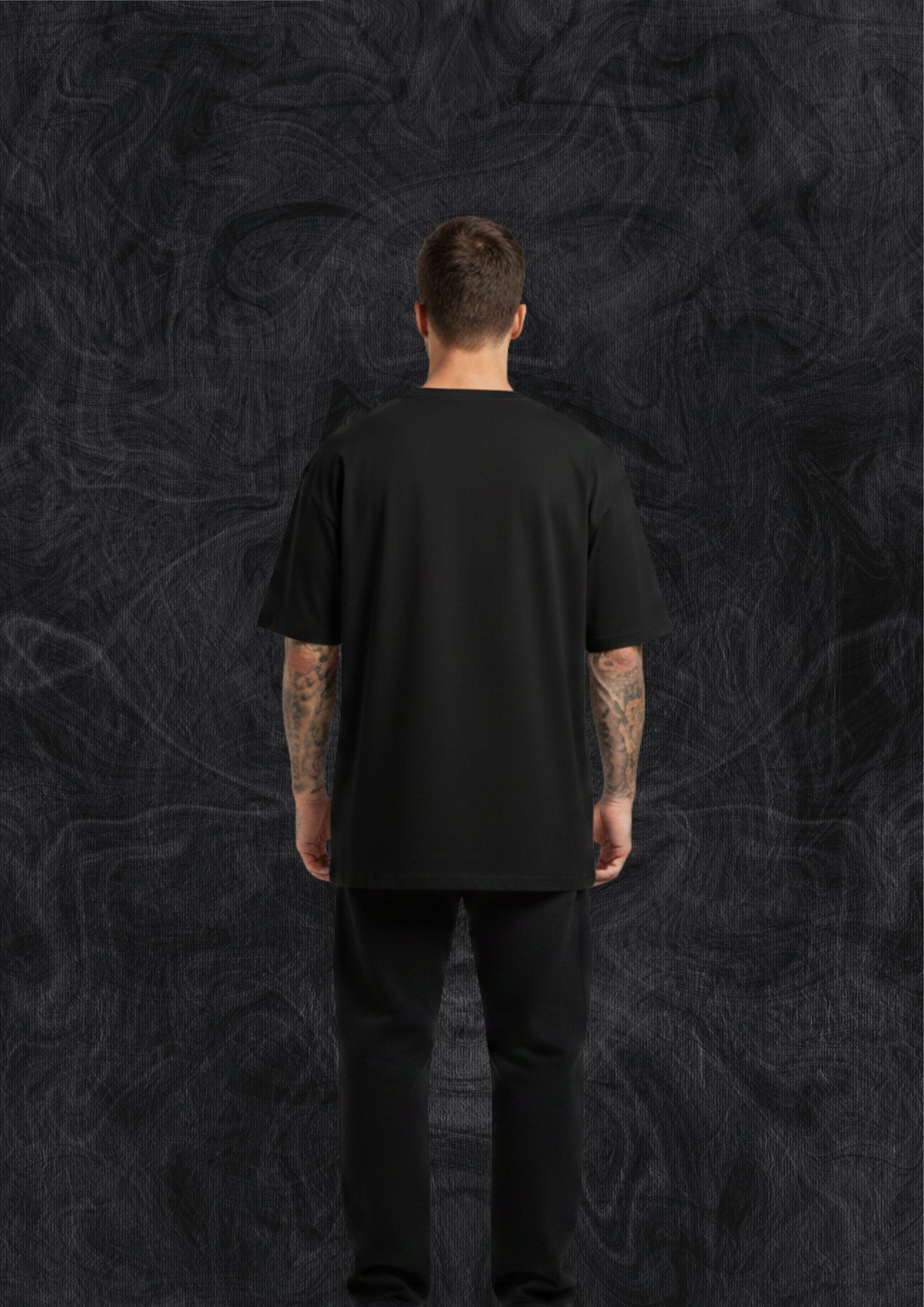 Dripzen Bird Line Unisex Oversized Standard T-Shirt