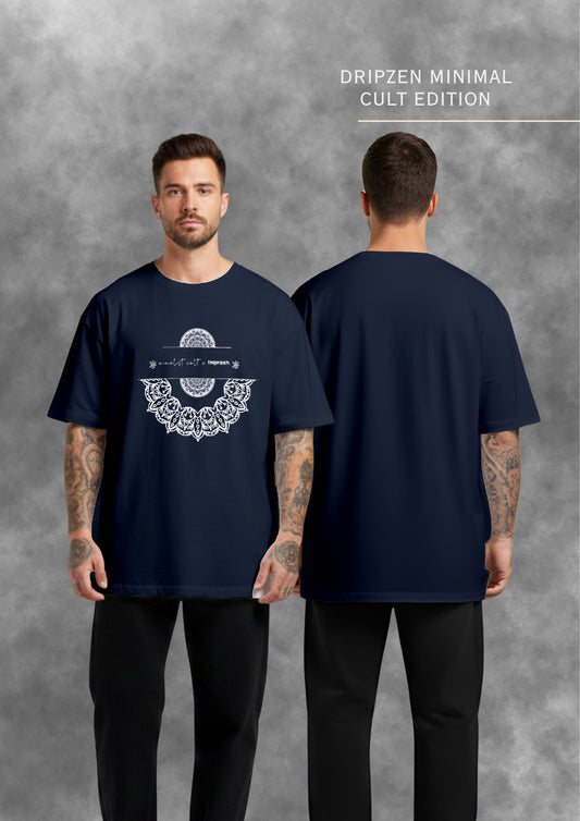 Dripzen Minimal Cult Unisex Oversized Standard T-Shirt