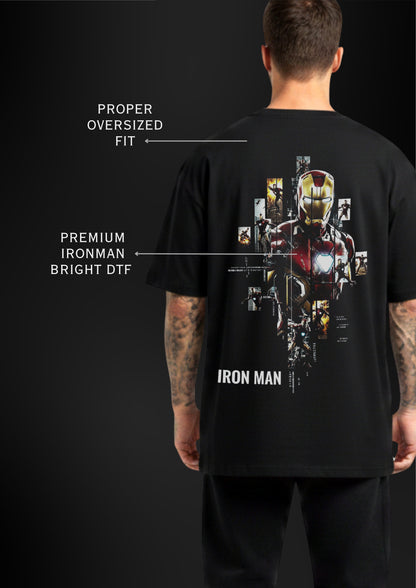 Ironman Marvel Unisex Oversized Classic T-Shirt